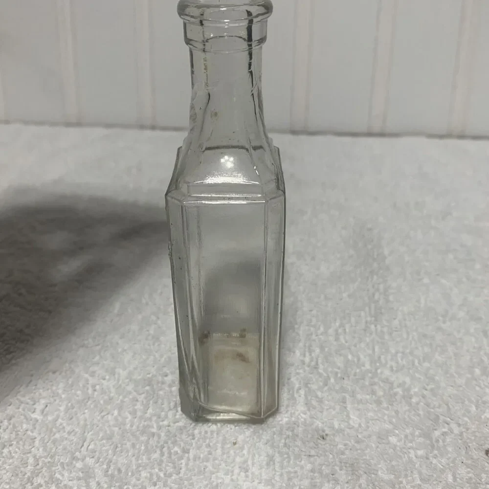 Antique McCulloch Drug Co Store Druggist Bottle Pittsburgh PA Keystone Monogram